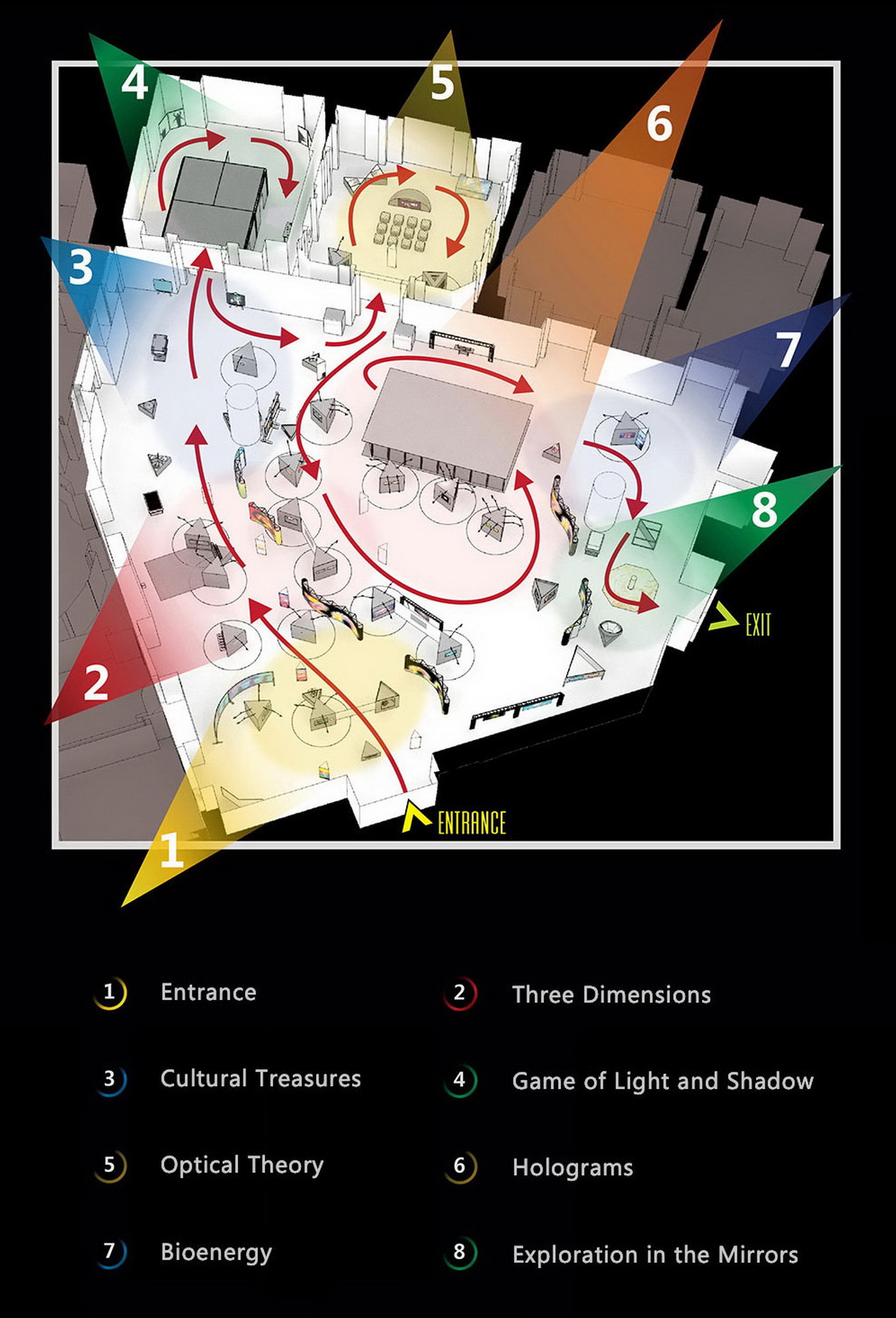 SSTM2019 Routing Hall Map